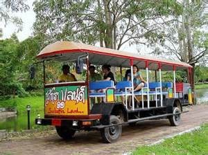 Bus tour in Suphattra Land