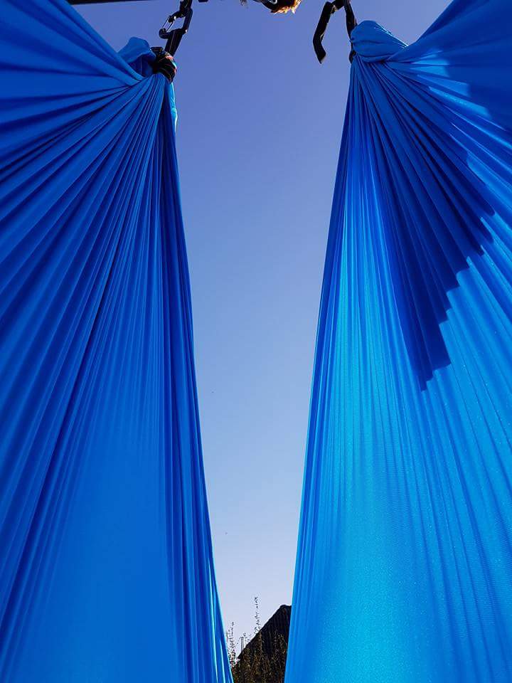 AERIAL YOGA - perfect view - ProMentalis Garding