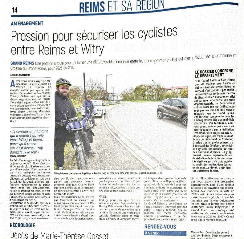 L'union du 15 novembre 2024