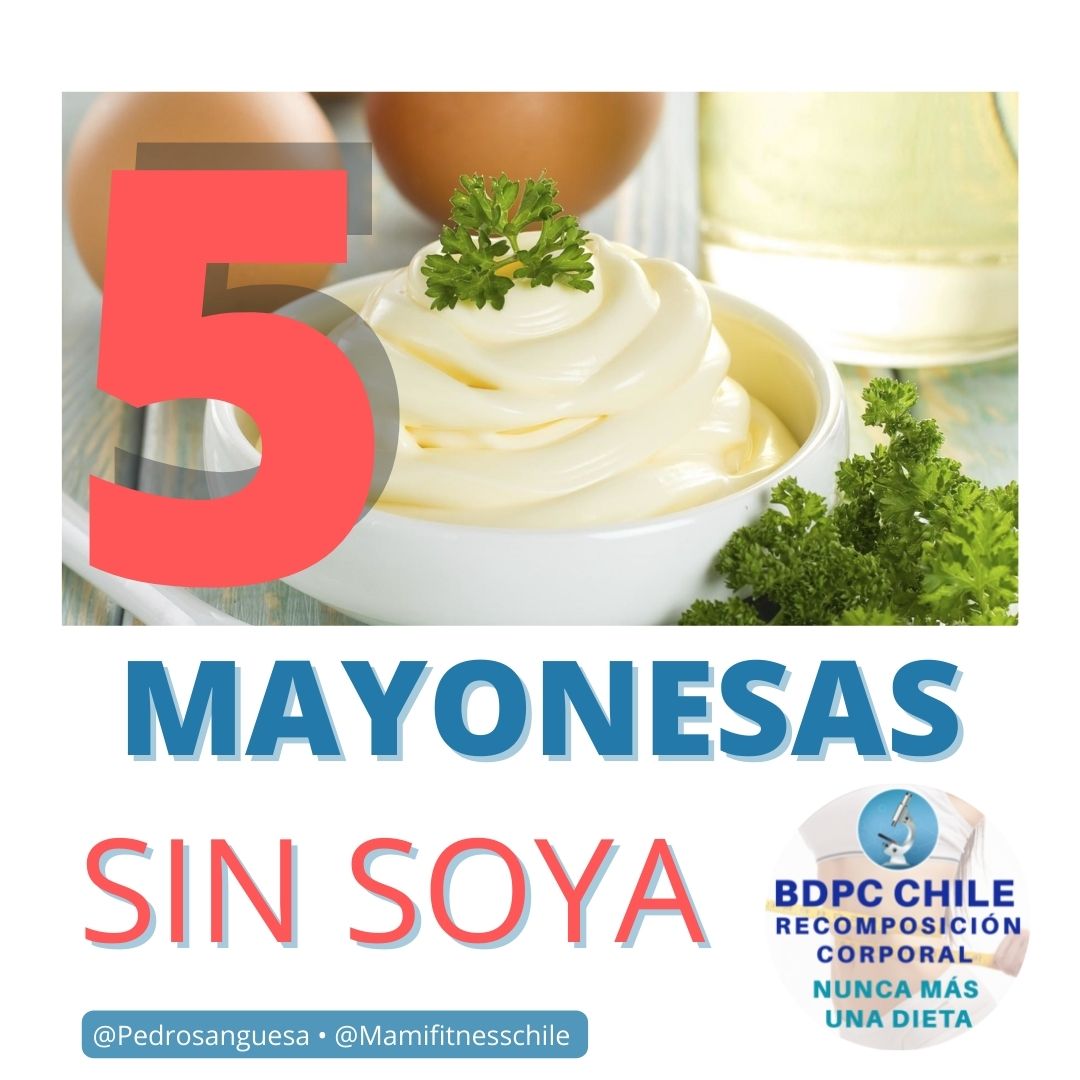 Mayonesas sin soya