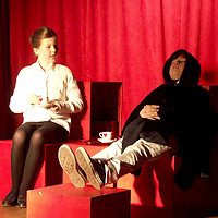 Foto: Erik Biembacher, Uraufführung theater XS aus Münster