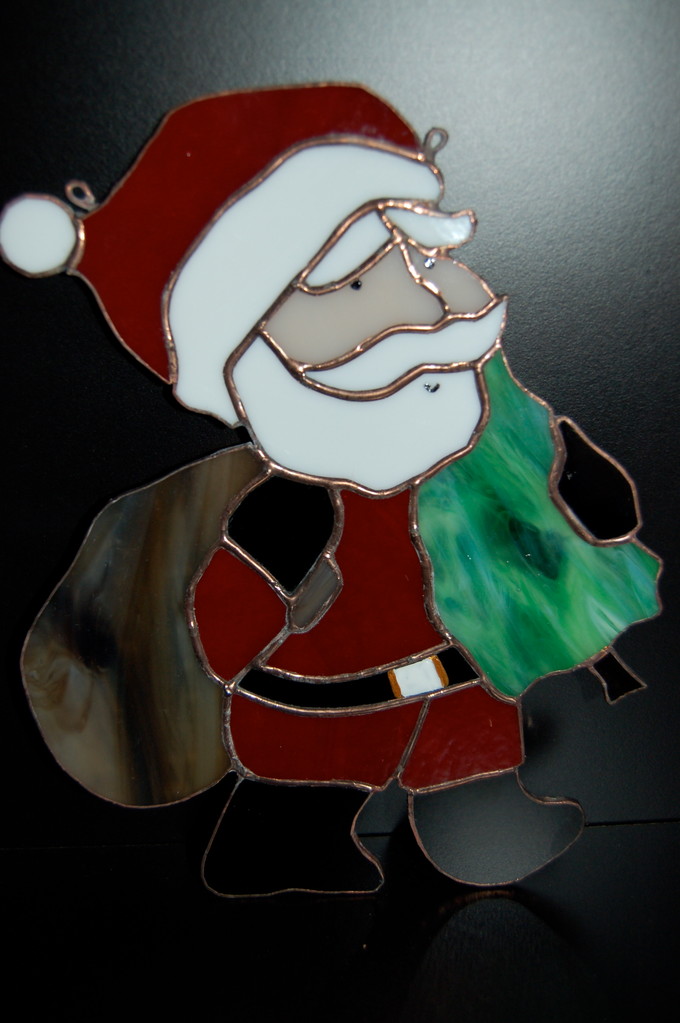 Père Noël  en Tiffany