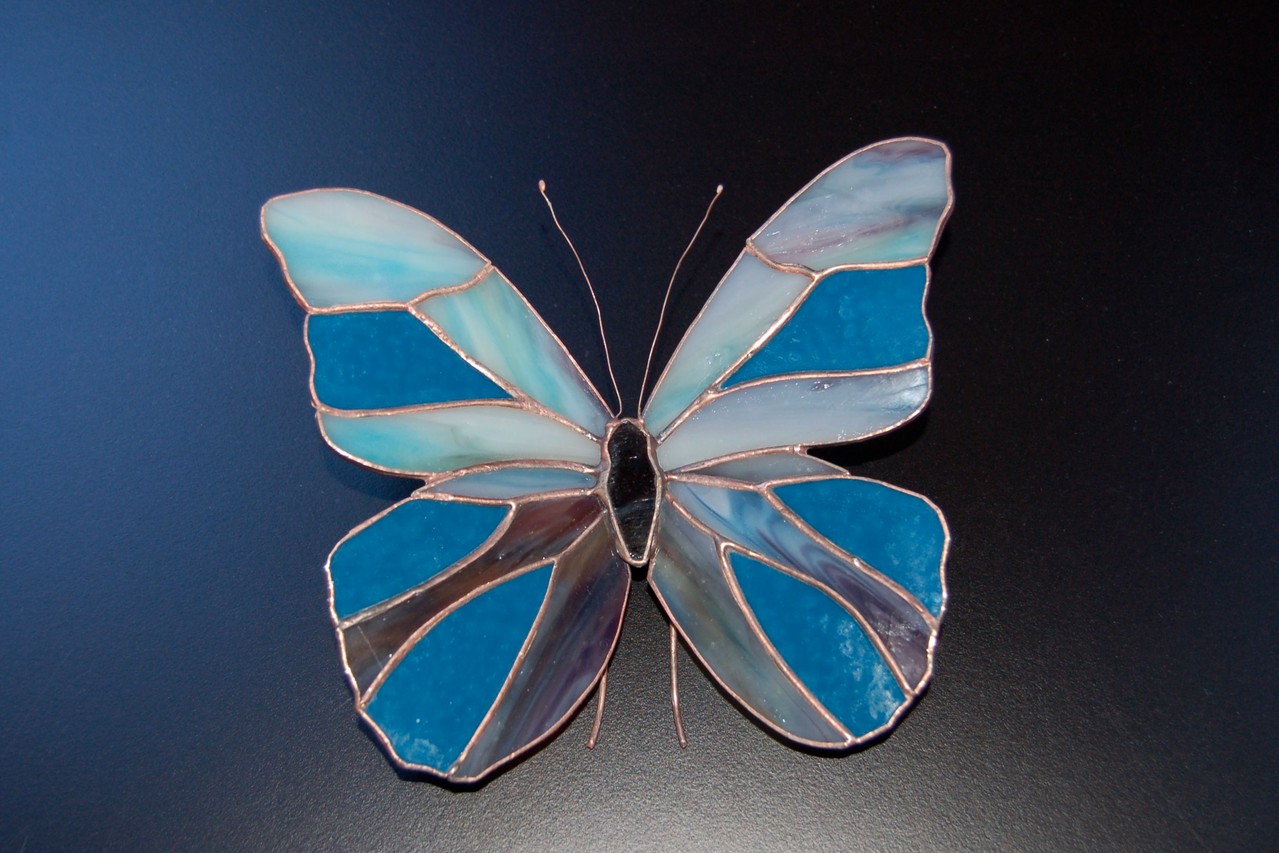 Papillon réalisé en Tiffany