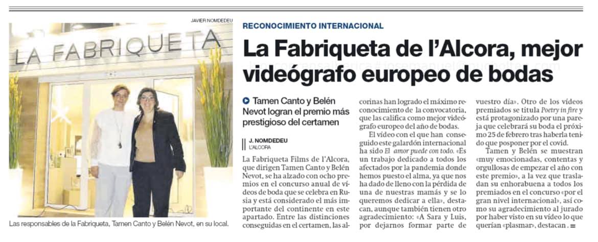 PREMIOS WEVA 2021