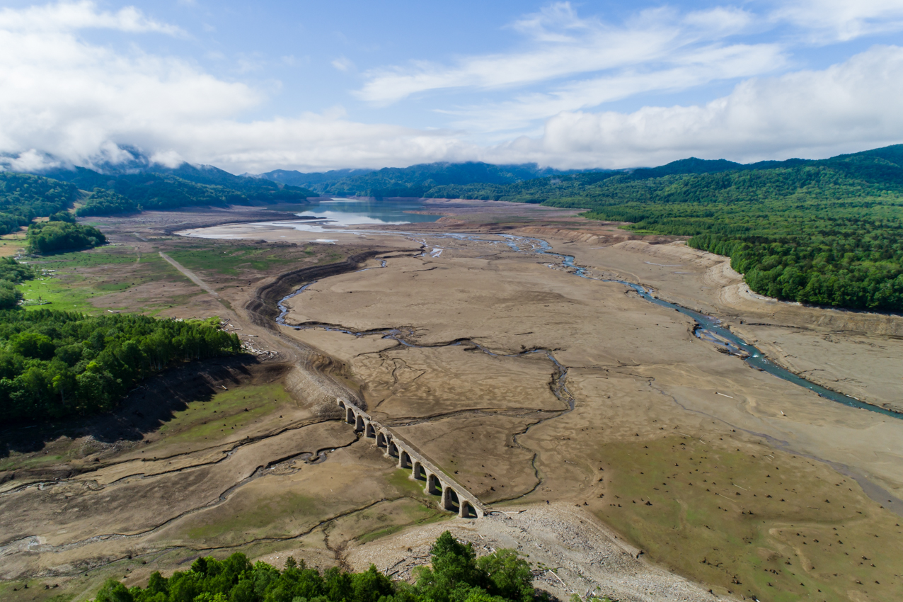 2019.6.6 北海道上士幌町糠平 タウシュベツ川橋梁