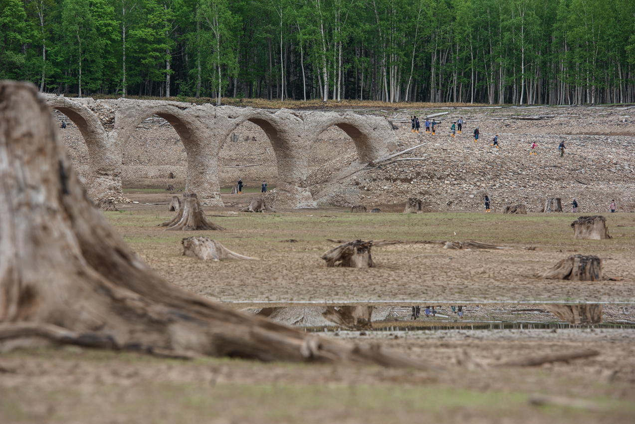 2019.5.31 上士幌町糠平 タウシュベツ川橋梁