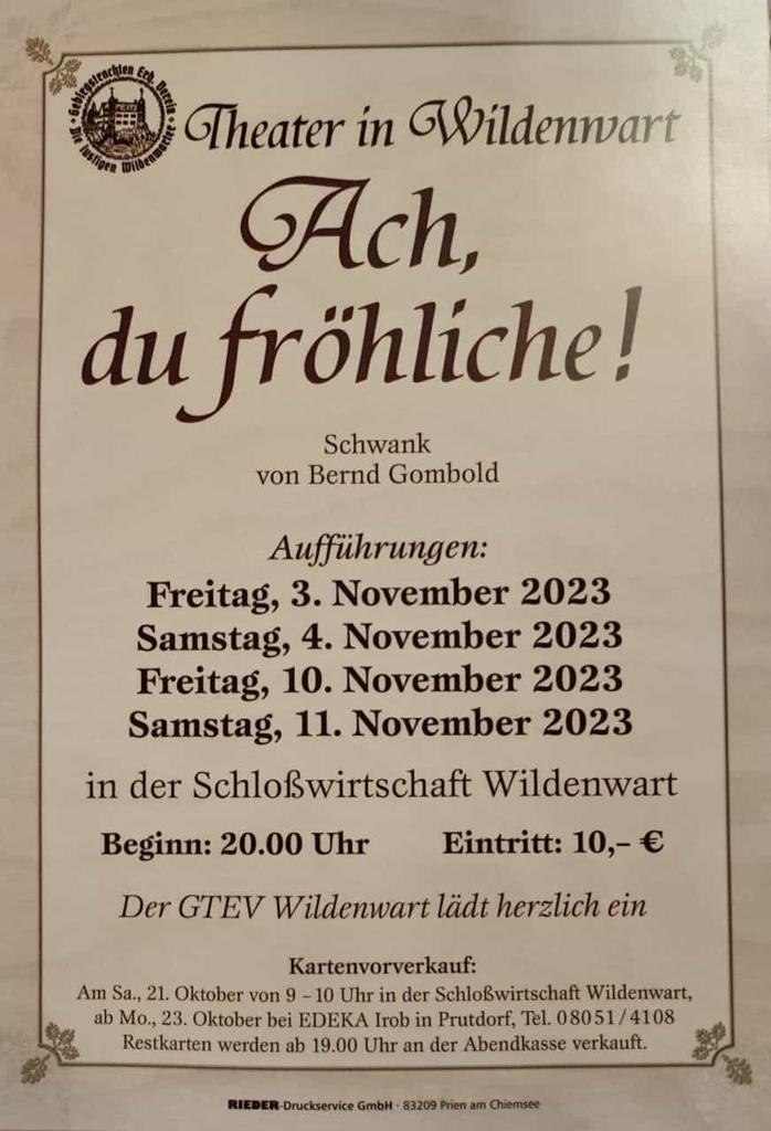 Ach, du fröhliche!