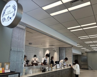 カフェ店内の写真