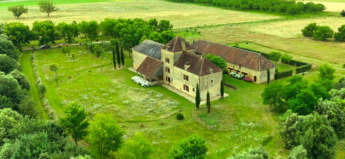 La maison vue de haut-the house like a castel 