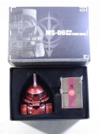 【Zippo/ジッポー買取】機動戦士ガンダム/ジッポー/ZIPPO/スタンドセット/シャア専用｜東京都八王子市