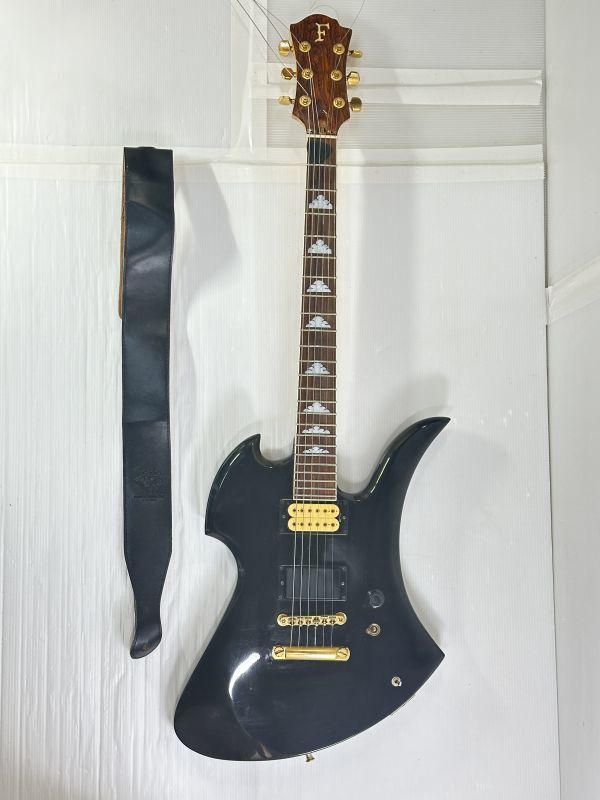 【楽器買取/FRNANDES/フェルナンデス】 MG-80X/BLK/1990s　hide X-Japan モッキンバード　エレキギター　GOTOHペグ｜最短即日出張買取