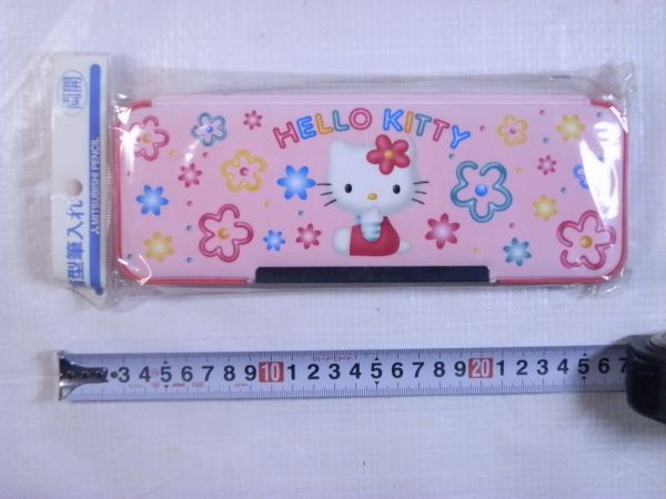 【文房具買取】 新品/未使用/90年代/BT87KTA/ピンク　MISTUBISHI PENCIL ハローキティー 両面　箱型筆入れ/筆箱｜東京都立川市