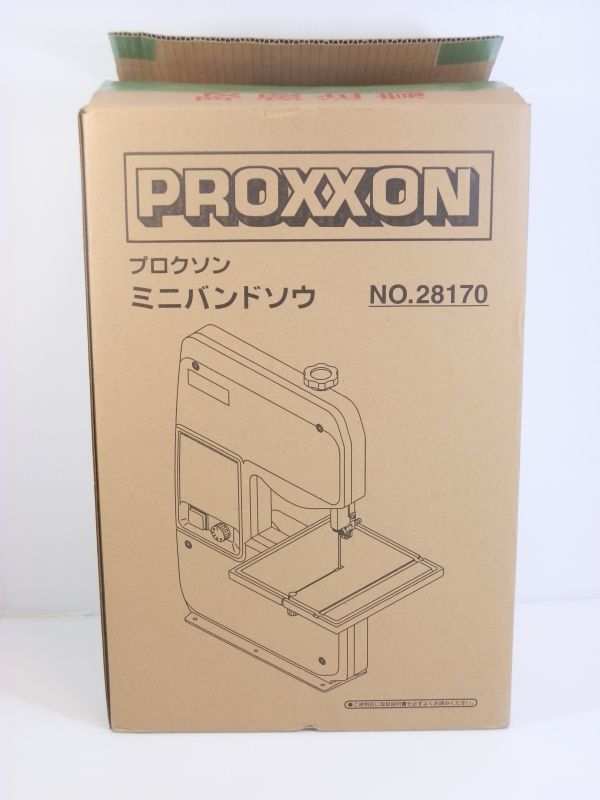 【電動工具買取】PROXXON　プロクソン　ミニバンドソウ　NO.28170　(木工/金属用)　帯のこ盤 卓上 丸のこ ｜相模原市南区