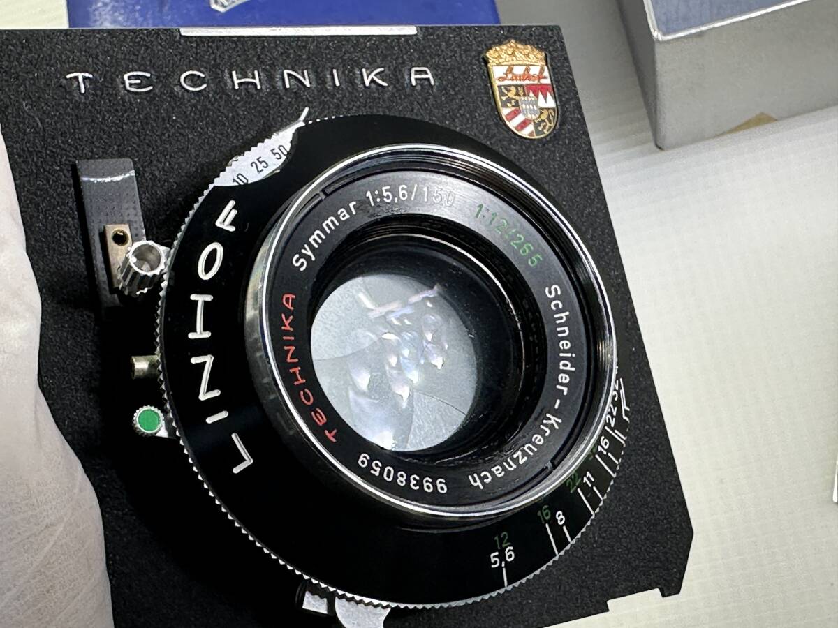 シュナイダー SCHNEIDER Kreuznach 9938059　TECHNIKA　Symmar　1：5,6/150　1:12/265 LINHOF リンホフ|最短即日出張買取