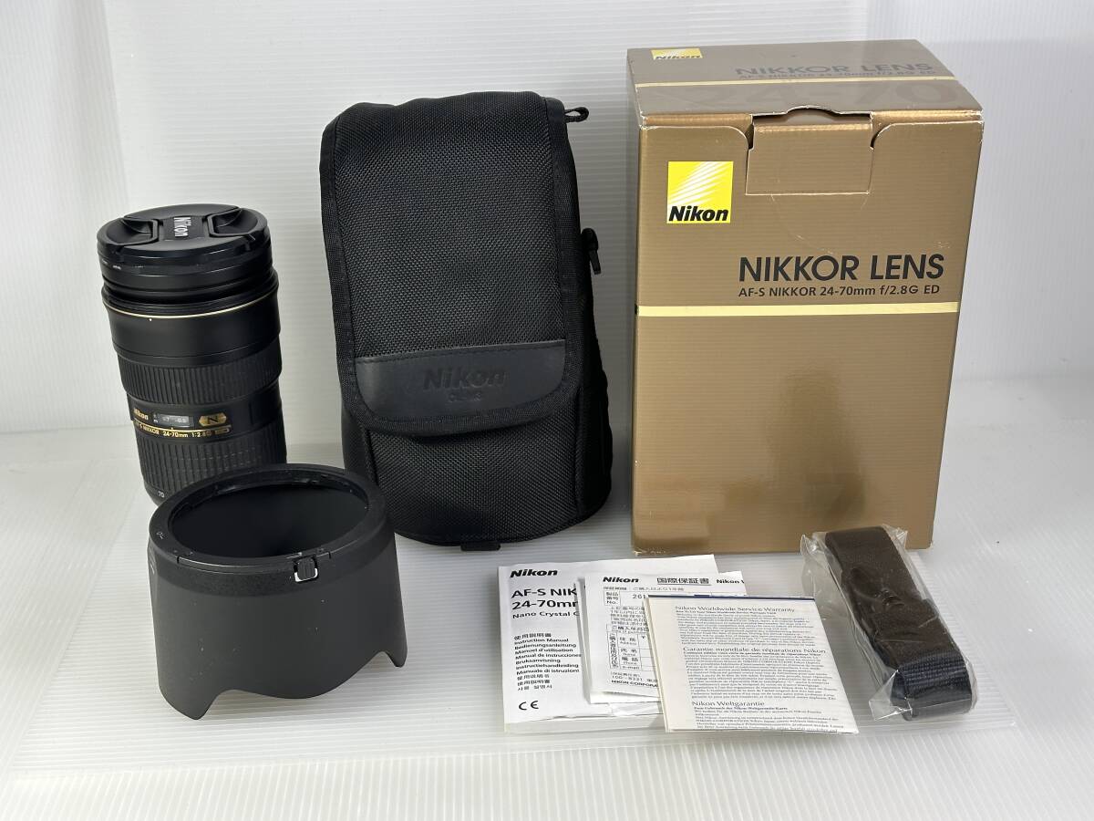 Nikon AF-S NIKKOR 24-70mm F2.8G ED　ズームレンズ　ニコン|最短即日出張買取