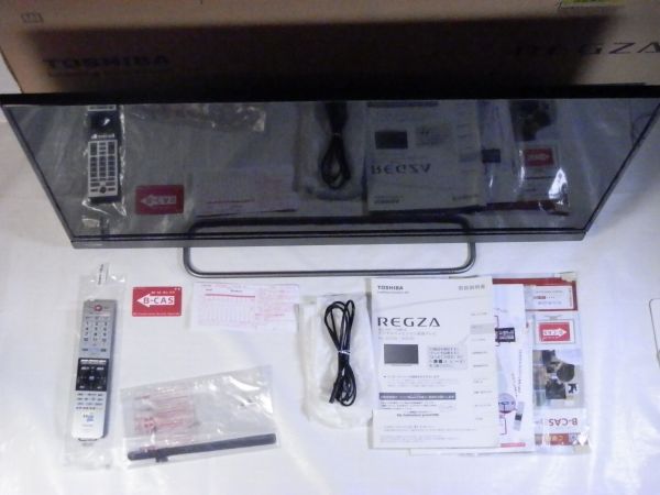 【家電買取】東芝・REGZA・2016年製　液晶テレビ　40型　40V30　付属品完備 |東京都八王子市