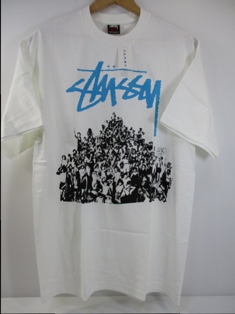 【洋服・古着買取】STUSSY会員限定　STUSSY(ステューシー)　BEACH MOB TEEビーチモブ　群集　ビンテージデザイン　復刻　サイズXL　Tシャツ/相模原市中央区