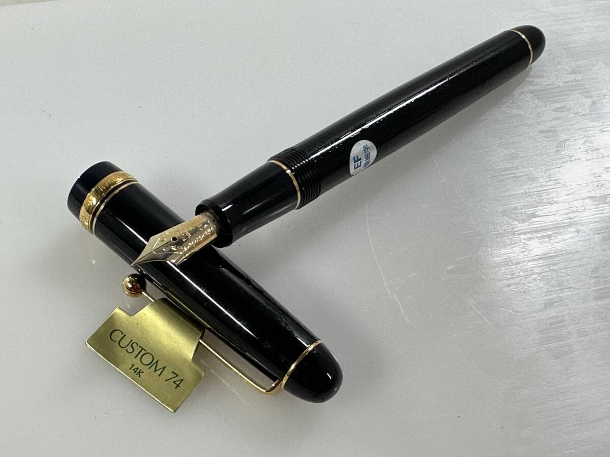 【川崎市多摩区で出張買取いたしました。｜万年筆買取】PILOT パイロット　CUSTOM74　14K
