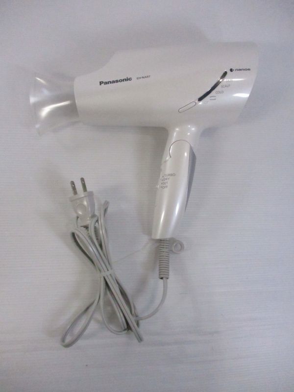 【美容機器買取】Panasonic/パナソニック　ナノイー　EH-NA97　ホワイト　ヘアドライヤー　イオン　ナノケア/東京都町田市