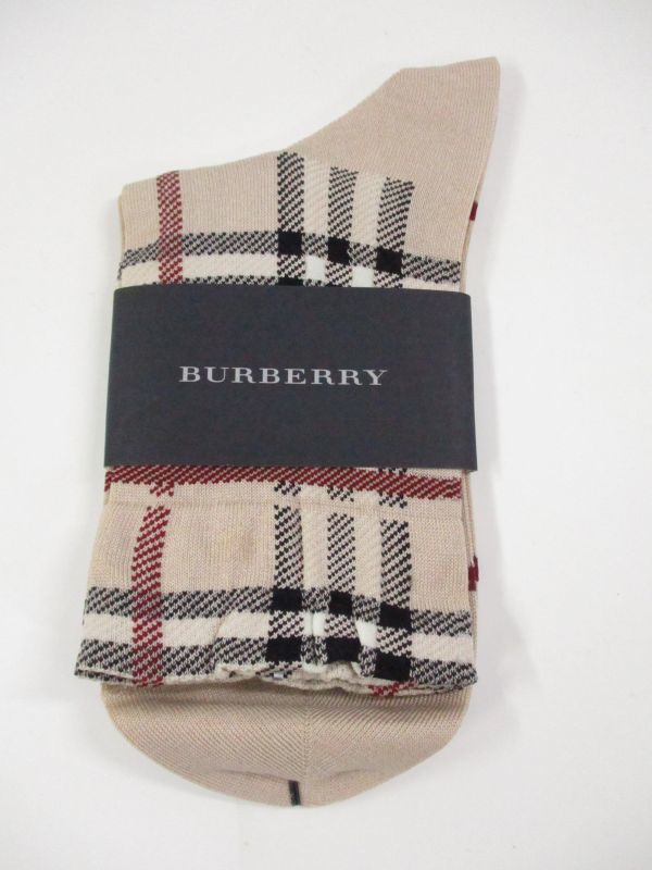 【ブランド買取実績】BURBERRY/バーバリー　ソックス・靴下/東京都立川市
