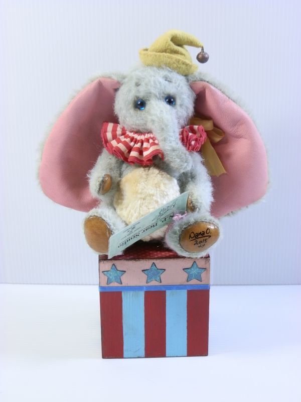 【買取実績｜ドール買取】DISNEY　D23　EXPO　Japan　2015　テディベア作家　奈々　空飛ぶダンボ　※証明書付き