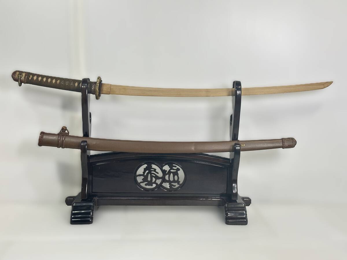 【模造刀】旧日本軍　日本刀　竹光　約：全長95㎝・刃長71㎝・柄24㎝・総量730ｇ　飾り刀|最短即日出張買取