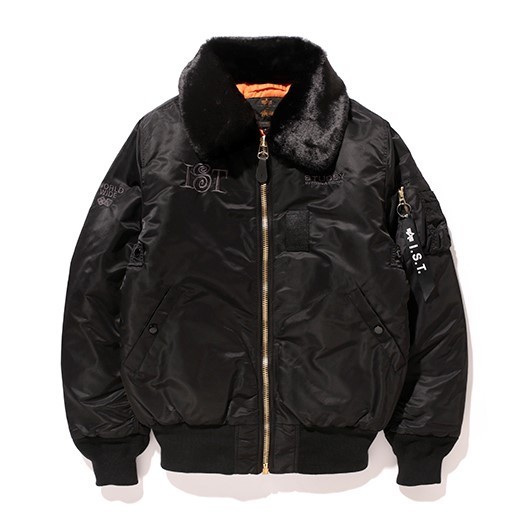 【洋服・古着買取】35周年限定　STUSSY × ALPHA “I.S.T. Series”　B-15 “WORLDWIDE” JACKET/相模原市中央区