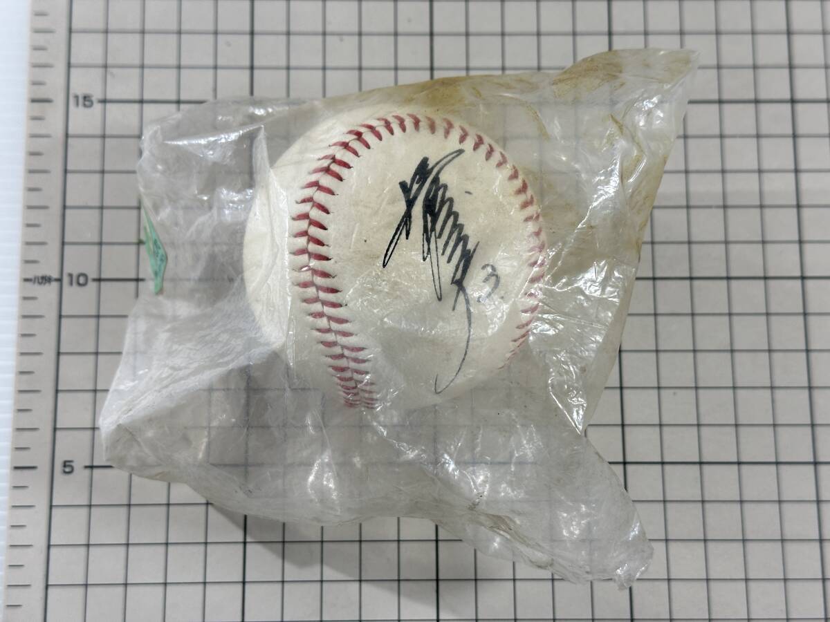 【東京都多摩市に出張買取いたしました｜スポーツグッズ買取】【新品｜未開封】当時物　西武ライオンズ　清原和博　#3 レプリカ　サインボール