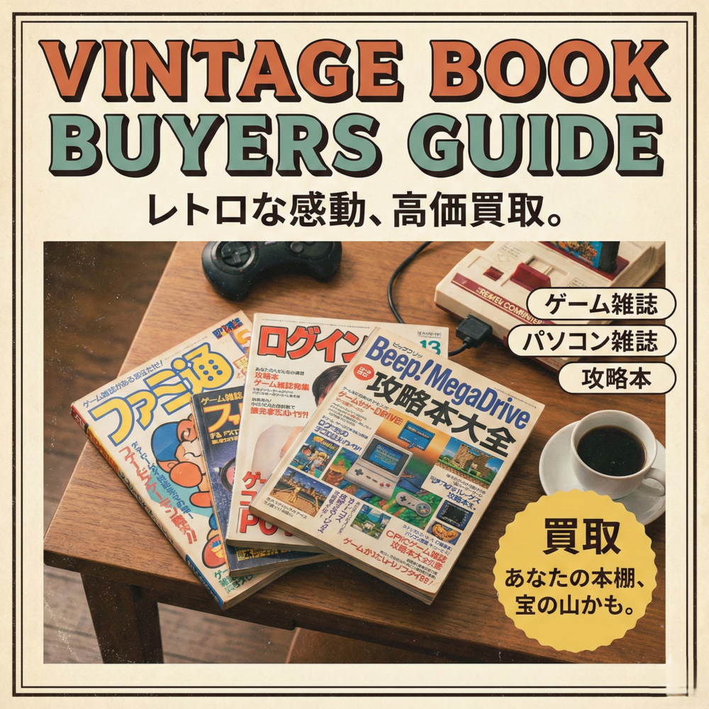 ゲーム雑誌　パソコン雑誌　攻略本　古いもの買取