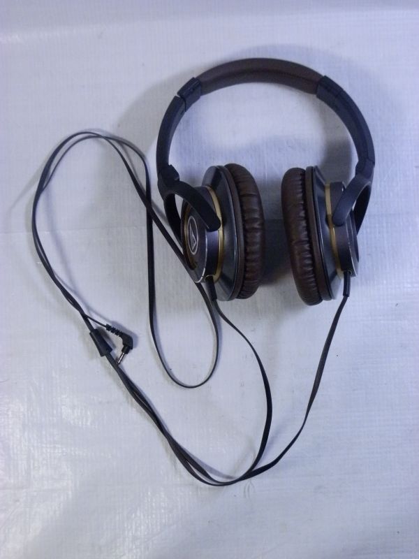 【オーディオ家電買取】オーディオテクニカ SOLID BASS ATH-WS770 ヘッドホン　ガンメタリック｜相模原市中央区