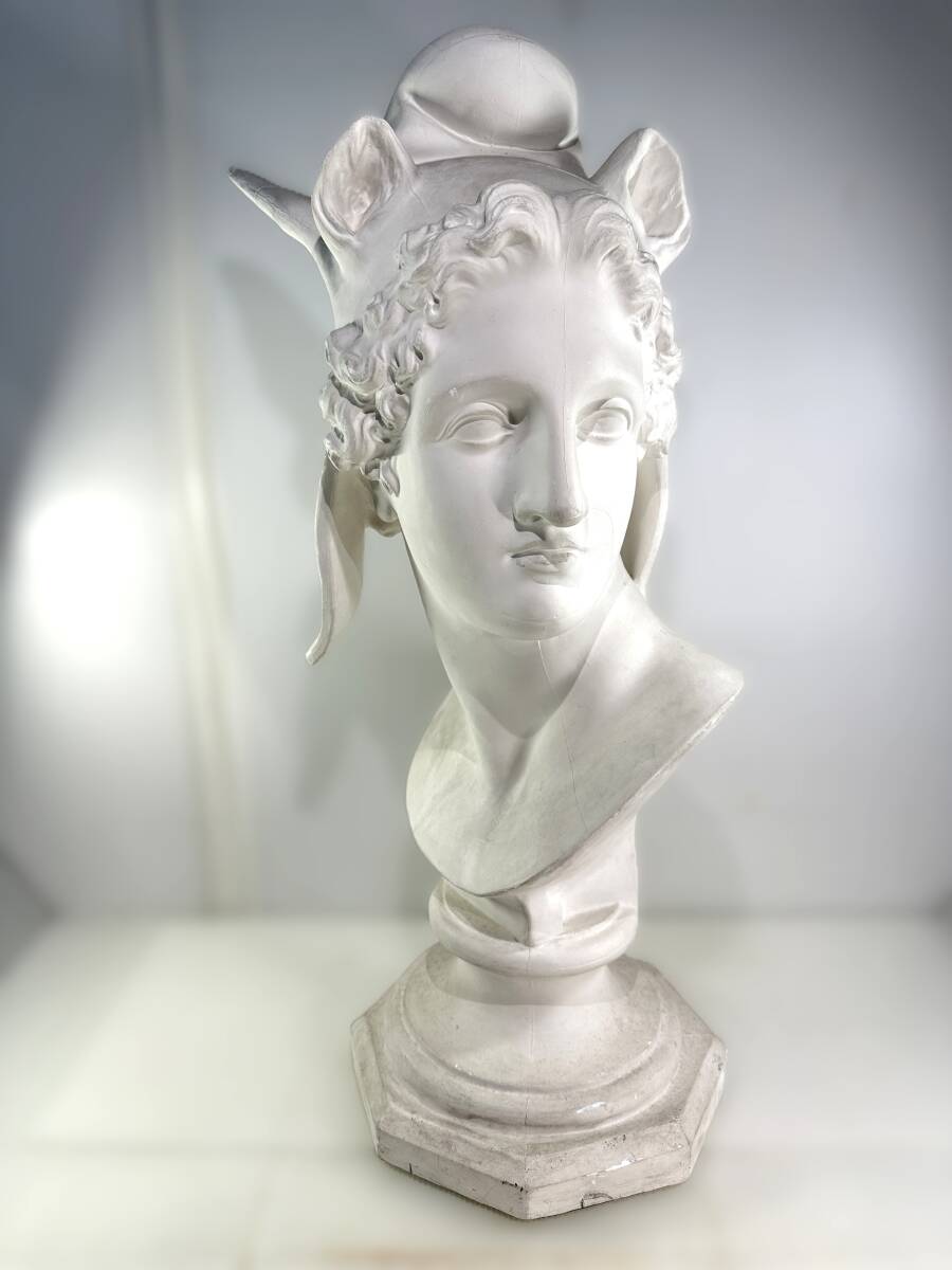 【買取実績｜画材買取】石膏像　ペルセウス胸像　アントニオ・カノーヴァ作　デッサン