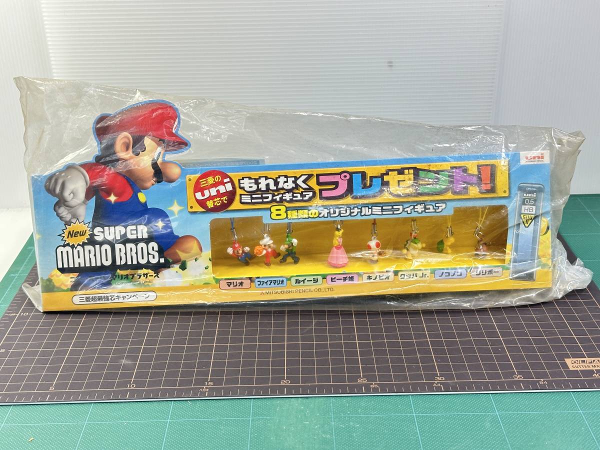 【新品未開封/非売品】三菱 uni 替芯　ミニフィギュア　New SUPER mario BROS. スーパーマリオブラザーズ　任天堂DS　ディスプレイ　販促品|最短即日出張買取