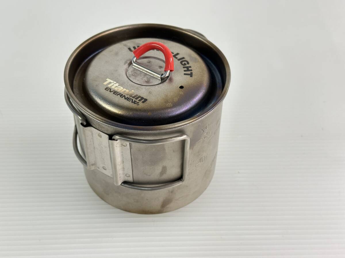 【買取実績｜キャンプ用品買取】EVERNEW エバニューマグ Ti Mug pot 500 Stove set　アルコールストーブ用スタンドDX ＆ Ti アルコールストーブ セット