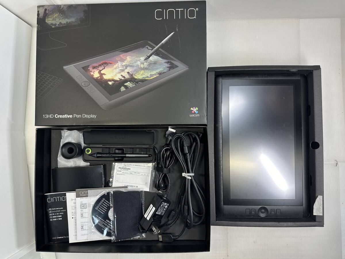 WACOM　ワコム 13.3フルHD液晶 Cintiq 13HD DTK-1301 液晶ペンタブレット 液タブ|最短即日出張買取