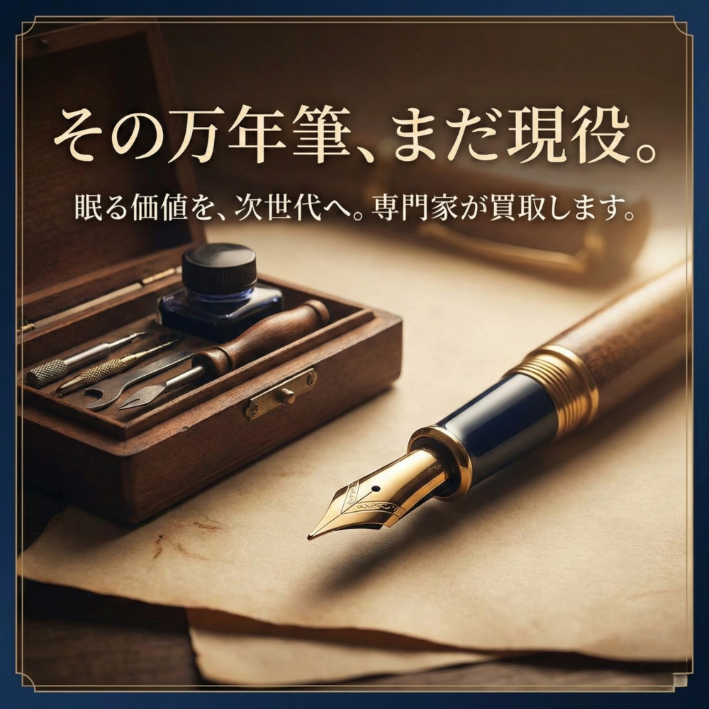 万年筆　文房具　買取