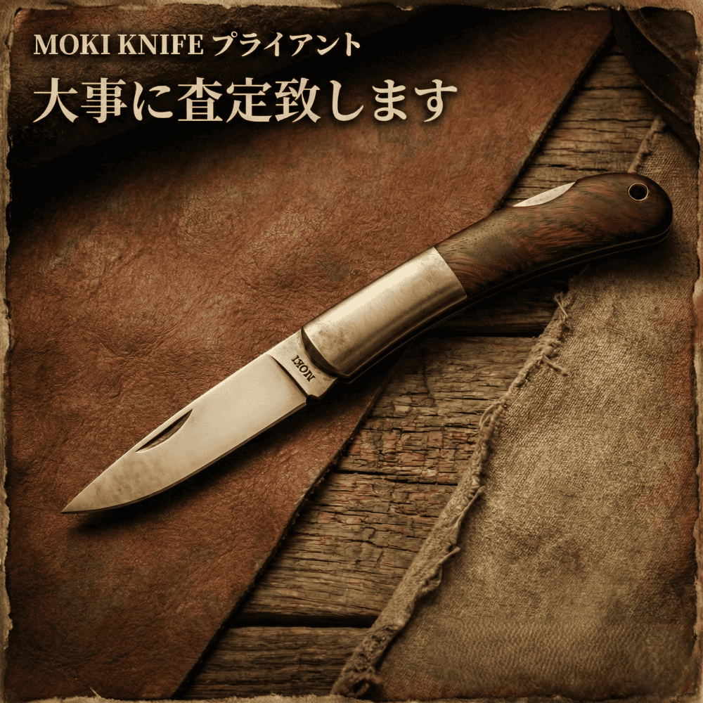MOKI KNIFE モキナイフ　業界トップクラス高価買取