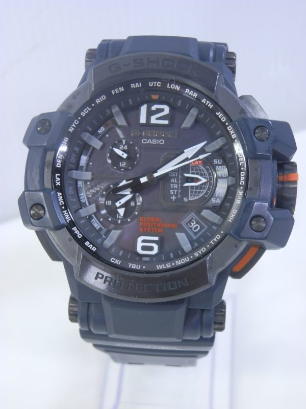 腕時計買取【CASIO/カシオ/G-SHOCK/ジーショック/本体のみ/腕時計買取】 オレンジ GRAVITYMASTER GPSハイブリッド電波ソーラー GPW-1000-4AJF 5410｜最短即日出張買取｜相模原市緑区