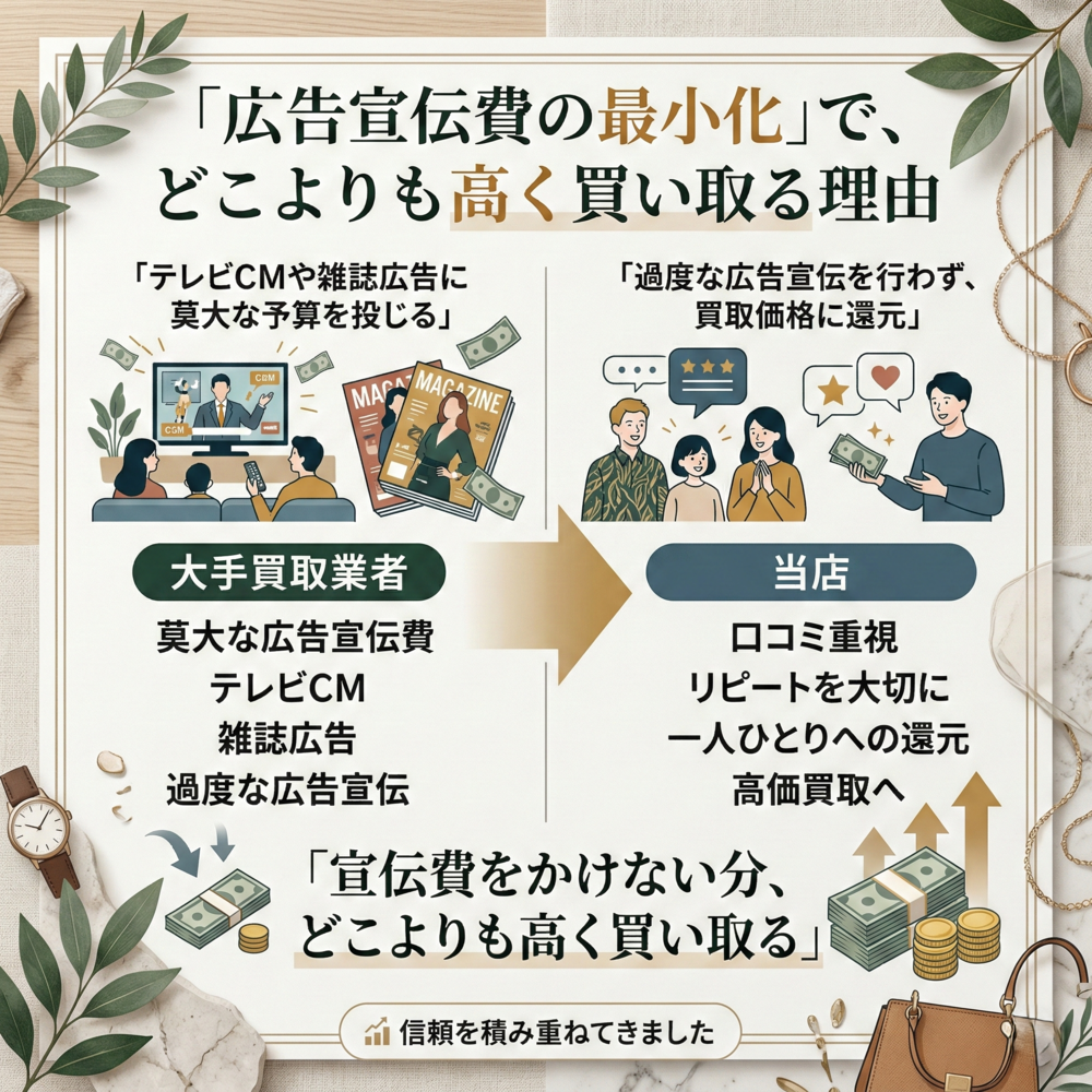広告宣伝費の最小化