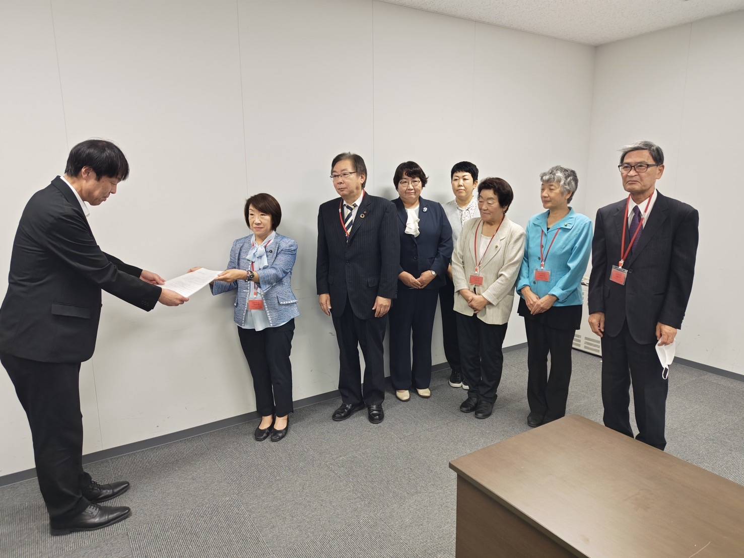 大雨被害　再建と防止を 秋田　党県委が国に対策要請