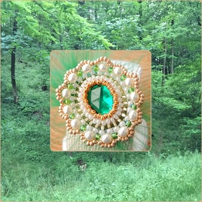 Xenia - Bracciale in maglia di seta / Armreif aus Seidenstrick