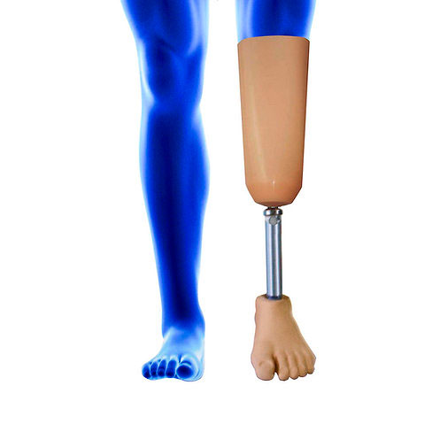 Liner de silicona Transtibial con Conexión 