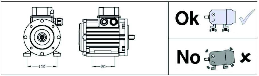 Positionierung Motor Friggy Wasservernebler