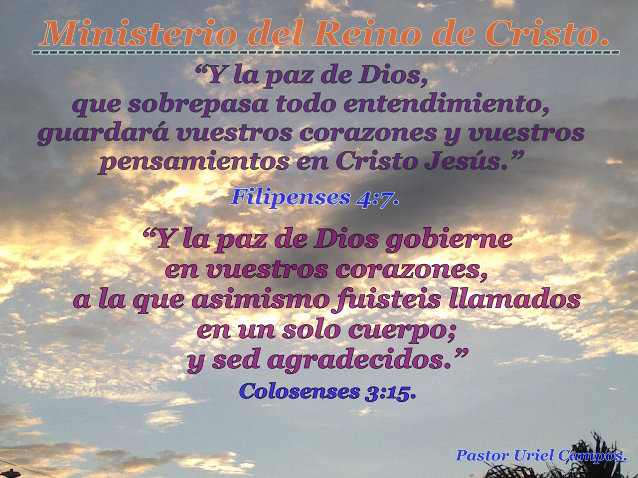 Â¿Que es la paz de Dios que sobrepasa todo entendimiento