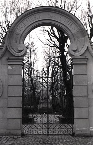 Cementerio parisino de mascotas.