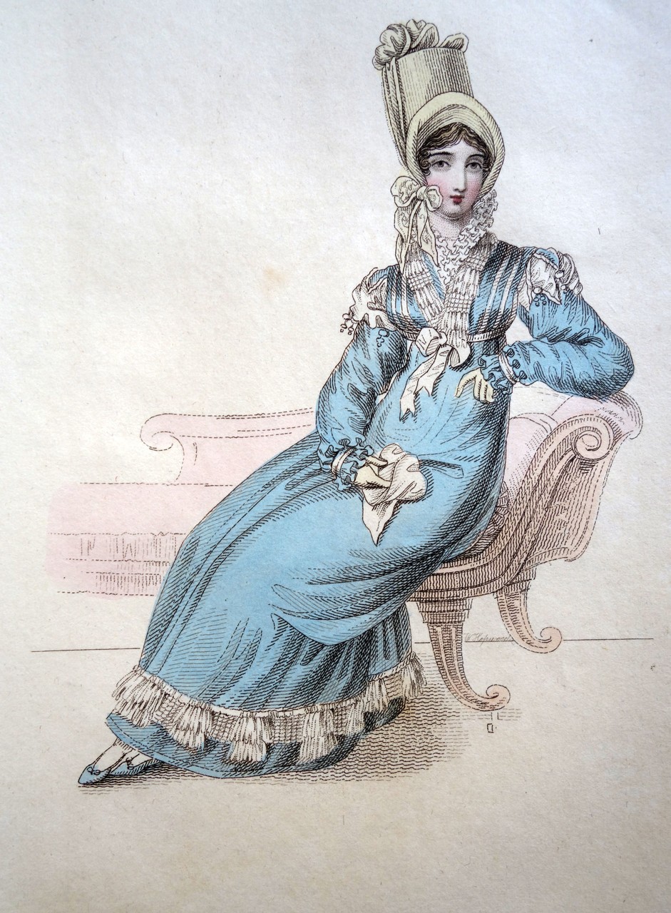 Morning Dress, La Belle Assemblee, 1817