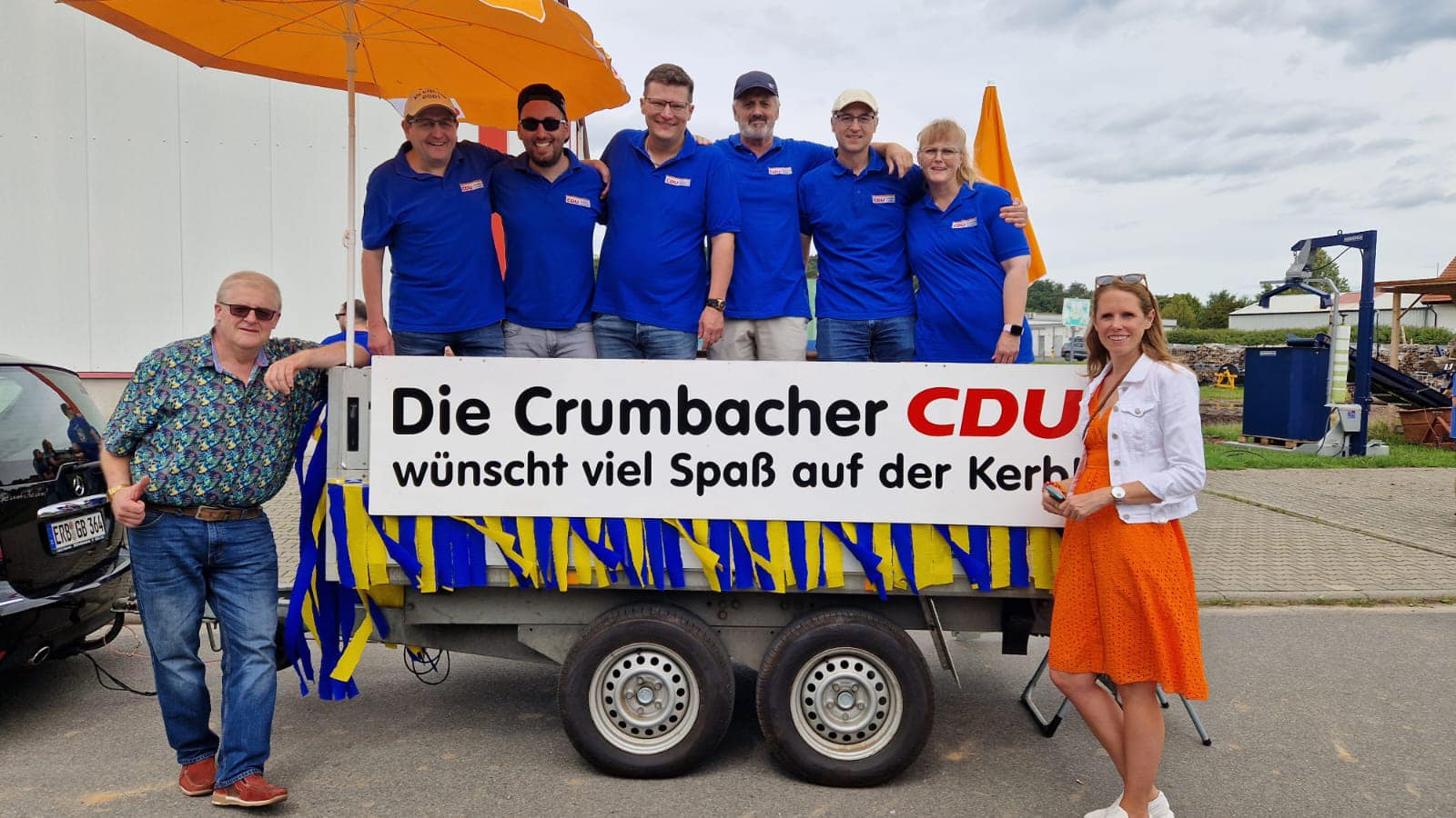 Crumbacher Kerbumzug - Wir waren dabei