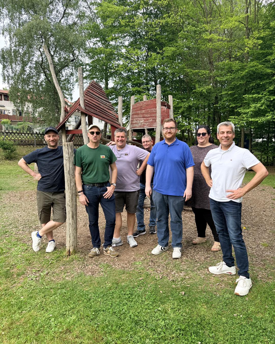 Spielplatz-Check der Crumbacher CDU