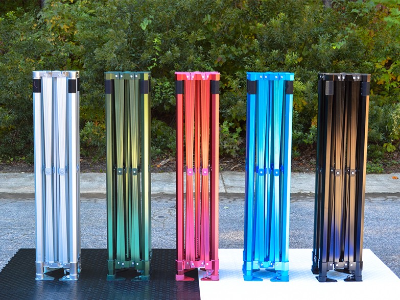 Epic 50 Gazebo Frame Anodised Colour Options