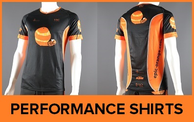 Custom Printed Performance Running Shirts