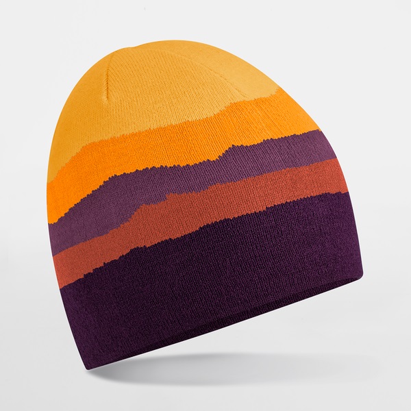 Mountain Peaks Pull-On Beanies - Desert Peaks